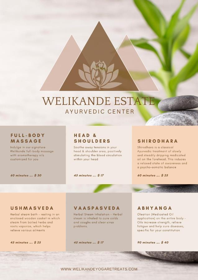 Welikande Yoga Retreats Hotell Digana Eksteriør bilde